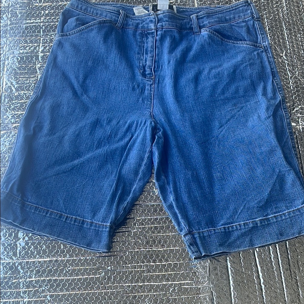 Jones New York Men's Blue Denim Shorts